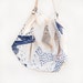 Mountain Blossom Furoshiki & Leather Carry Strap Set 