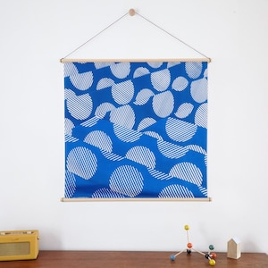 Pre-order : Long Hinoki furoshiki hanging display pole for 90x90 cm furoshiki image 6