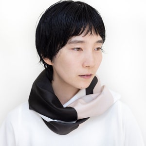 Contour Furoshiki. Japanese eco wrapping textile/scarf image 3