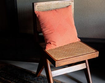 Sashiko Kissenbezug - Zinnober