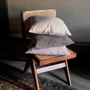 Sashiko Cushion Cover - Dark Navy