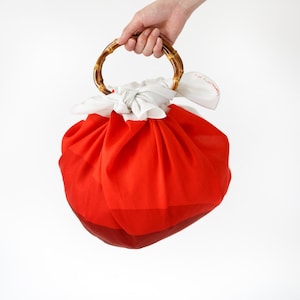 Furoshiki & Bamboo handle set