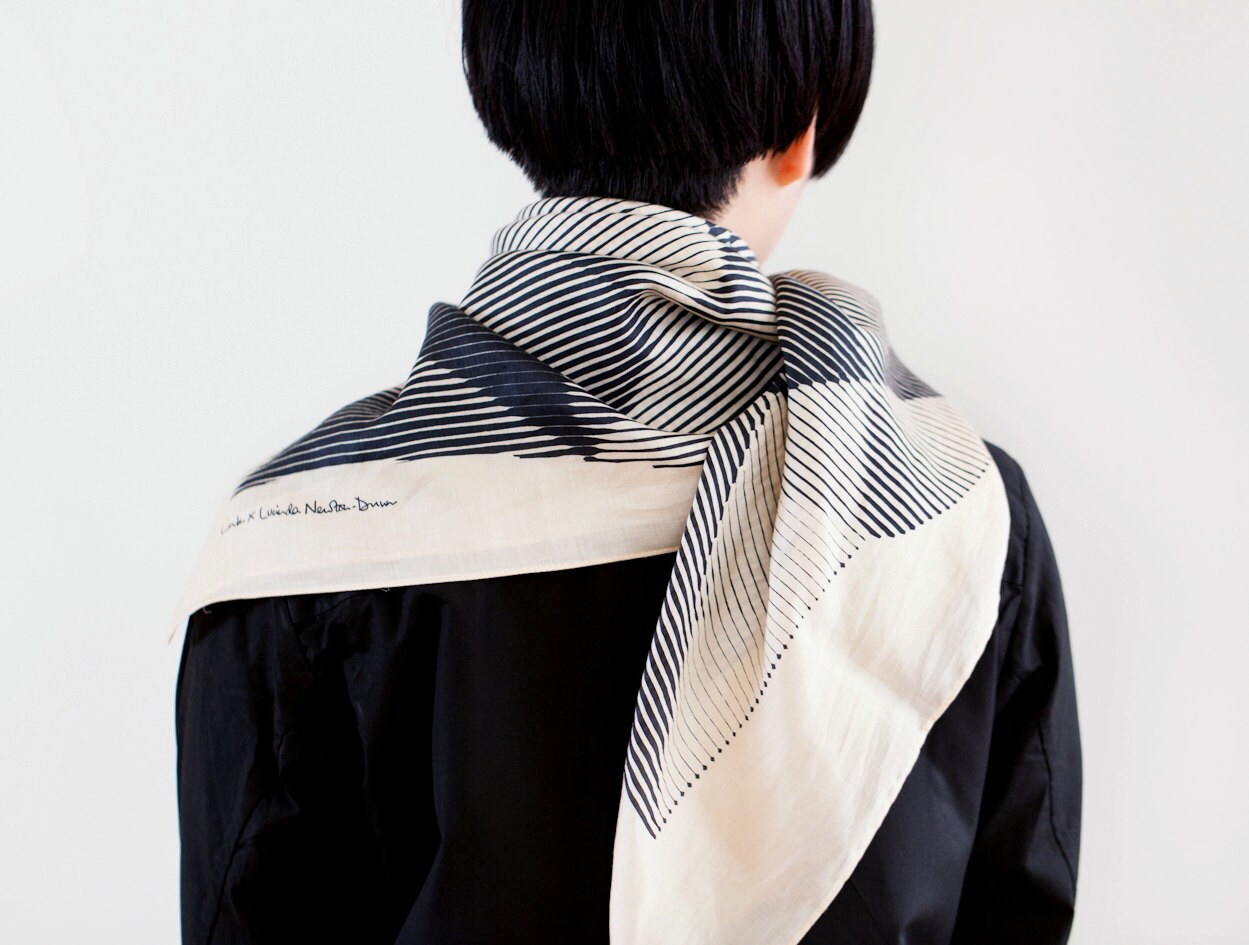 Folded Paper furoshiki black Japanese eco wrapping | Etsy