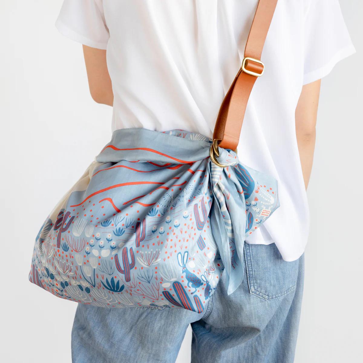 Arizona Sunrise  & Adjustable Leather carry strap set