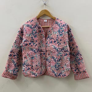 Purple cotton quilted jacket, suzani jacket , boho jacket , jacket,women, velvet jacket, embroidered jacket, quilted jacket, womanjacket