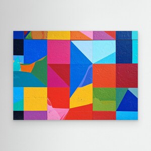 Moderne abstrakte Kunst Druck: Minimalistisches Wandbild (Digitaler Download)