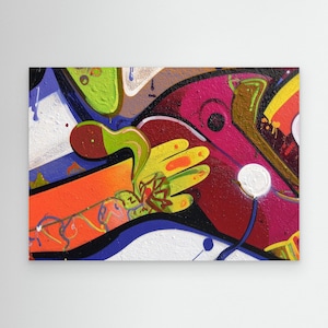 Moderne abstrakte Kunst Druck: Minimalistisches Wandbild (Digitaler Download)