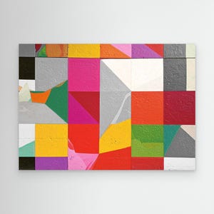 Moderne abstrakte Kunst Druck: Minimalistisches Wandbild (Digitaler Download)