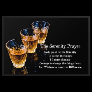 Serenity Prayer Printable Wall Art: Christian Home Decor + MP3 (Digital Download))