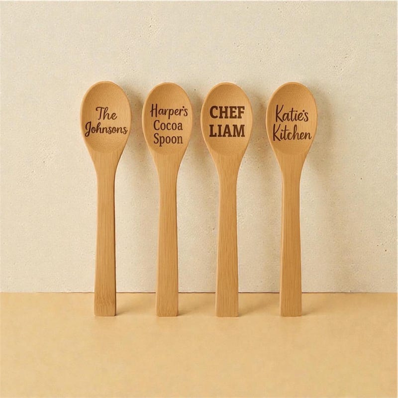 Custom Spoons Mini Mini Wooden Spoons - Etsy