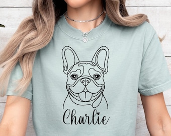 Custom French Bulldog Mom Shirt Funny Frenchie Tee Dog Lover
