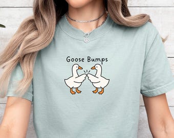 Funny Goose Comfort Colors Shirt: Sarcastic Animal Tee