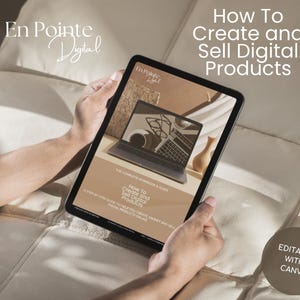 How to Create & Sell Digital Products - Beginner Friendly Digital Product Guide - Instant PDF Download