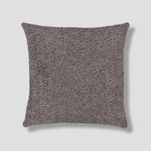 Sophisticated Dark Brown Geometric Pillow Cover for Stylish Home Decor - 20x20 inches- Cushion cover for home decor