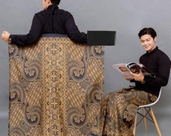 Bali SARONG Vintage batikontwerp B uit de Indonesische traditionele cultuur, Javaans, Balinees, Sumatraan. (Kies je ontwerp)