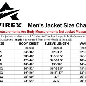 Men's Avirex Real Leather Bomber Jacket American Flight Style Jacket image 5