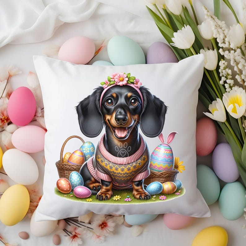 Easter Dachshund PNG Cute Weiner Dog Easter Clipart Dog Lover Easter Easter Dachshund PNG Cute Weiner Dog Easter Clipart Dog Lover Easter
