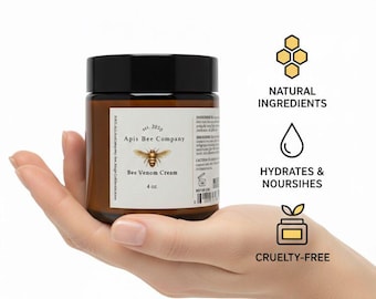 Crema al veleno d'api 118 ml (4 oz) ad alta potenza