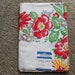 Pennicraft Bright Floral Print Tablecloth, Old Stock, Labeled, 1950s Tablecloth