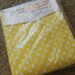 Polka Dot Print Twin Fitted Size Sheet, By Pequot, New Old Stock