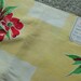 Wilendur Dogwood Print Tablecloth, Old Stock, Labeled, 1950s Tablecloth