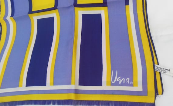 Vera Neumann Block Abstract Print, 1980's, Purple… - image 2