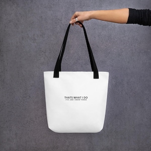 I Fly, And I Know Things - Tote Bag