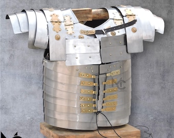 Lorica Segmentata Roman Armor: Medieval Reenactment LARP Cosplay