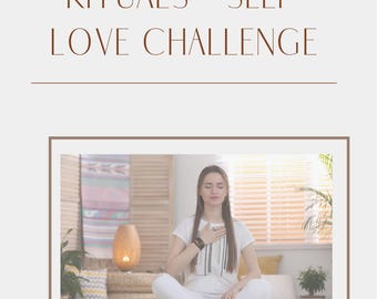 30 Morning Rituals Journal – Self-Love Printable, Daily Wellness PDF, Morning Routine Tracker, Digital Self Care Workbook