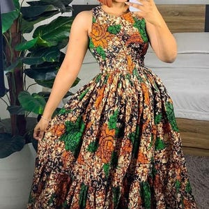 African print clothing, Ankara clothing, African styles for women, African wedding, African print dress, Ankara wax
