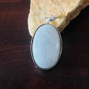 Rainbow Moonstone Pendant, Moonstone Silver Pendant, Pear Stone Pendant, 925 Sterling Silver Pendant, Gemstone Pendant, Long Pendant