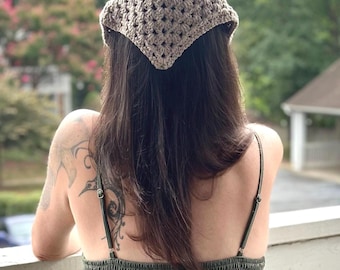 Handcrafted Crochet Bandana | Headscarf