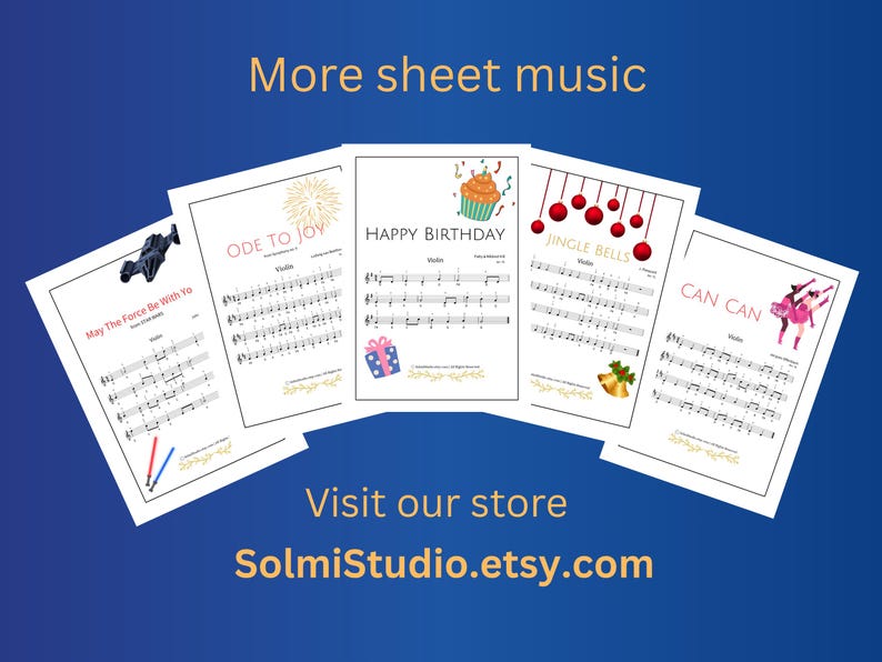 Beauty and the Beast | Easy Violin Sheet Music | Digital Download ...