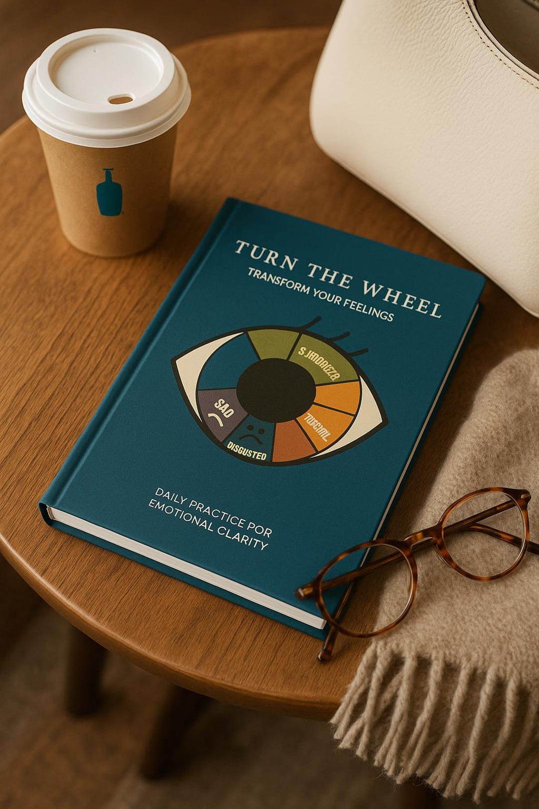 フィーリングホイールガイドジャーナル：感情の明晰さ、日々の反省 - ハードカバーA5 - Etsy 日本