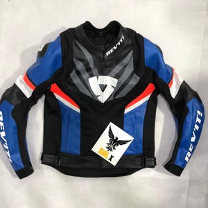 Revit Racing Motorrad-Rindslederjacke CE Armours MotoGP Neue Revit Motorrad-Bikerjacke-Riding Ausrüstung