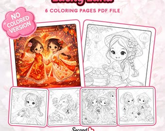 Lucky Luna Coloring Book by Second Chances