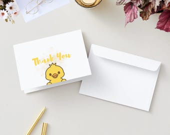 Yellow Dodo Thank You Card - Blubibi and The Luminari (PDF)