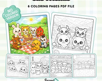 Cub Friends Coloring Book by Second Chances