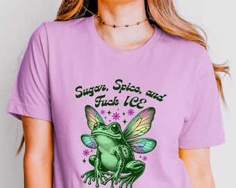 Fairy Frog Abolish ICE Tank T-Shirt: Funny Anti ICE Shirt