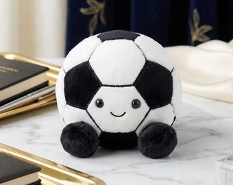 Peluche ballon de football, mini peluche kawaii, peluche de la taille d'une paume