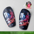 Custom Football Shin Guards, Personalized Photo Gift