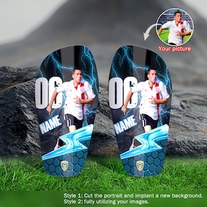 Custom soccer shin guards, sports accessories, foam shin guards, soccer shin guards for kids/adults, gifts for soccer lovers