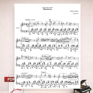 ショパン ノクターン 作品9-2 | ロマン派ピアノ楽譜 PDF