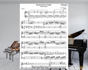 Mozart Piano Sonata No. 16 C Major KV 545 Sheet Music (PDF Download)