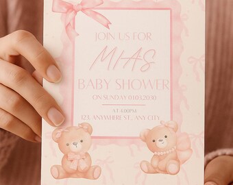 baby shower invitations for the babygirls