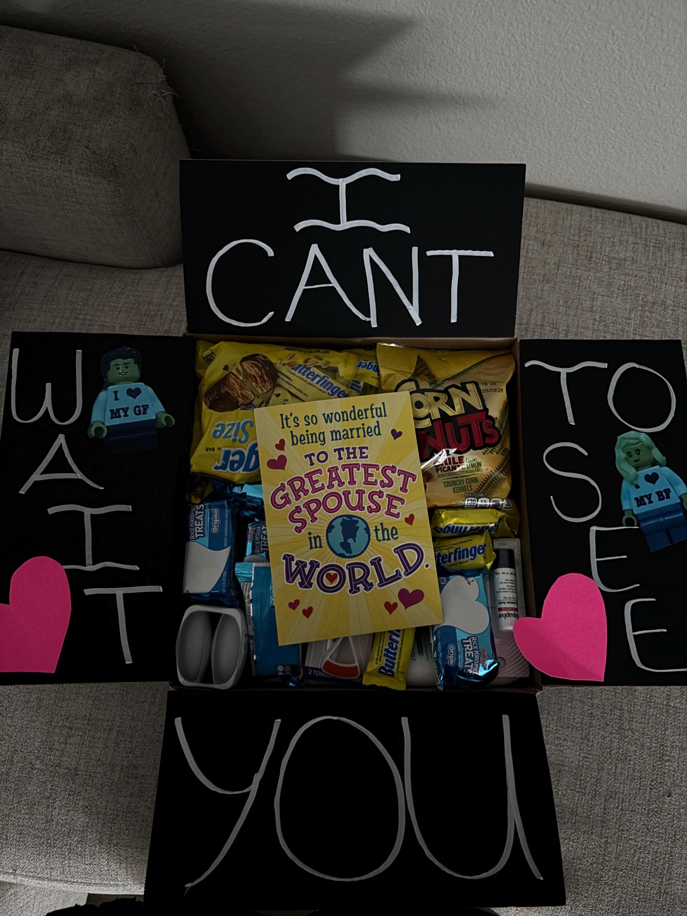 military care package box