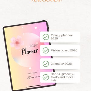 Maandplanner 2026: fitness, wellness en budgettracker (US Letter pdf)