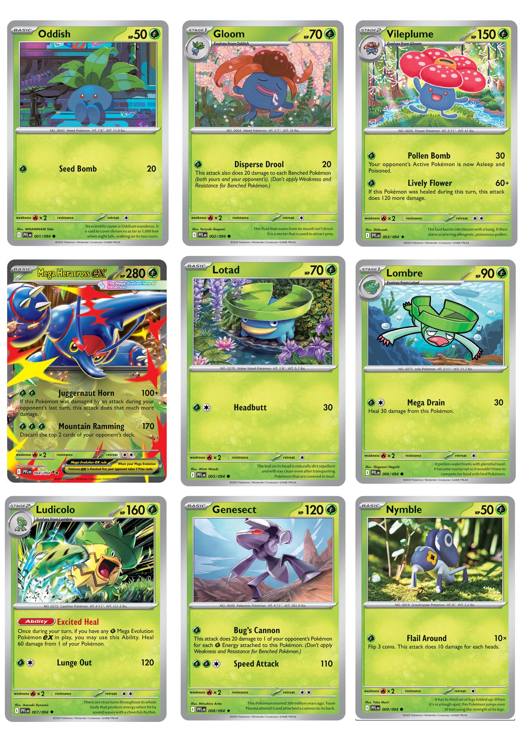 Complete Phantasmal Flames Pokemon TCG Printable Binder