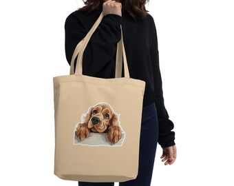 Dog Things Tote Bag, Dog Mom Gift, Gift for Dog Lover, Pet Lover Gift, Dog Gift, Unique Pet Art, Personalized Dog Painting Gift for Petlover