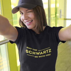Spaceballs inspiriert T-Shirt, Grafik Bella Canvas T-Shirt, Möge der Schwartz mit dir sein Shirt, Unisex Top für Fans, Geeky Geschenk